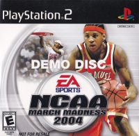 NCAA March Madness 2004 Demo Disc Box Art
