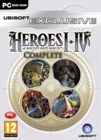 Heroes of Might and Magic I-IV Complete - Ubisoft Exclusive Box Art