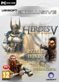 Heroes of Might and Magic V: Dzikie Hordy / Kuźnia Przeznaczenia - Ubisoft Exclusive Box Art