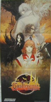 Castlevania: Aria of Sorrow - Nintendo Power Poster Box Art