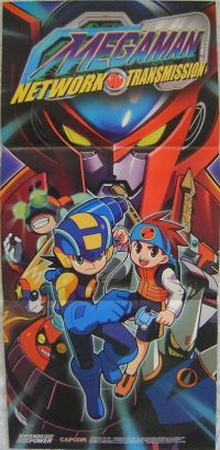 Mega Man Network Transmission - Nintendo Power Poster Box Art