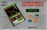 Popeye (Panorama Screen) Box Art
