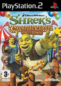 DreamWorks Shrek's Carnival Craze Party Games Box Art