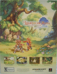 Legend of Mana promotional flyer Box Art