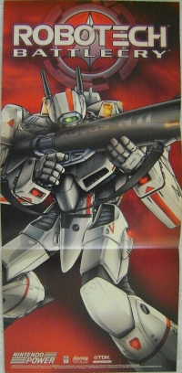 Robotech: Battlecry - Nintendo Power Poster Box Art
