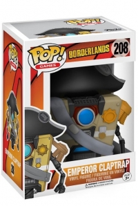 Funko Pop! Games: Borderlands - Emperor Claptrap Box Art