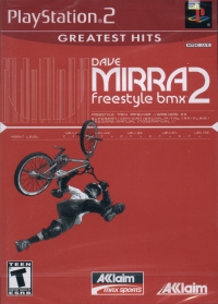Dave Mirra Freestyle BMX 2 - Greatest Hits Box Art