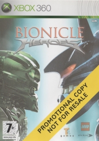 Bionicle Heroes (Promotional Copy) Box Art