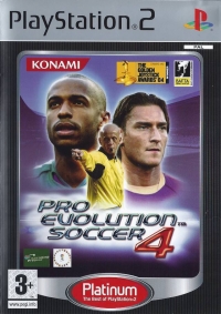 Pro Evolution Soccer 4 - Platinum Box Art