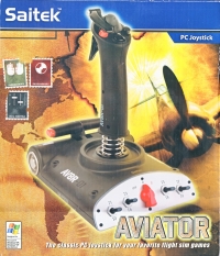 Saitek Aviator PC Joystick (AV8R-01) Box Art