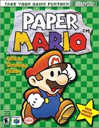 Paper Mario - Brady Games Official Strategy Guide Box Art
