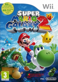 Super Mario Galaxy 2 (DVD) [ES][PT] Box Art
