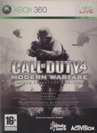 Call of Duty 4: Modern Warfare - Limited Collector's Edition [DK/FI/NO/SE] Box Art
