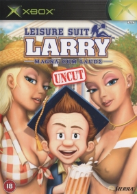 Leisure Suit Larry: Magna Cum Laude Uncut Box Art