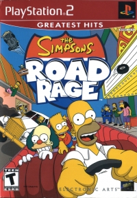 Simpsons, The: Road Rage - Greatest Hits Box Art