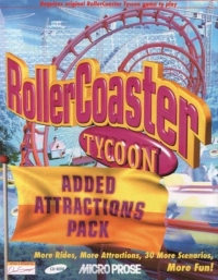 RollerCoaster Tycoon: Added Attractions Box Art