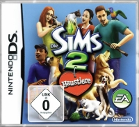 Sims 2, Die: Haustiere Box Art