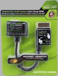 Mad Catz Headset Adapter For HDMI Connections Box Art