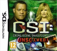 CSI: Crime Scene Investigation: Unsolved! Box Art