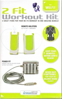 DreamGear 2 Fit Workout Kit (green) Box Art