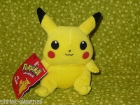 Hasbro Pikachu Bean Bag Plush Box Art