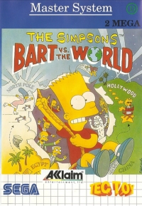 Simpsons, The: Bart vs. the World Box Art