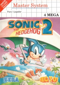 Sonic the Hedgehog 2 (GRÁTIS, barcode) Box Art