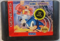 Sonic Spinball (Not for Resale) Box Art
