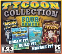 Tycoon Collection: Coffee Shop Tycoon, Marine Life Tycoon, Moon Tycoon, Ocean Explorer Tycoon Box Art