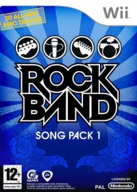 Rock Band: Song Pack 1 Box Art