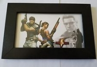Resident Evil 5 Blockbuster Picture Frame Box Art