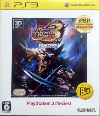 Monster Hunter Portable 3rd HD Ver. - PlayStation 3 The Best Box Art