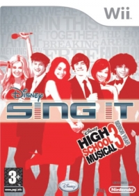Disney Sing It High School Musical 3 Senior Year Box Art