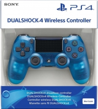 Sony DualShock 4 Wireless Controller CUH-ZCT2E (Blue Crystal) Box Art