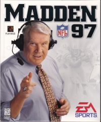 Madden NFL 97 Box Art