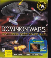 Star Trek: Deep Space Nine: Dominion Wars (Bonus Star Trek DS9 The Fallen) Box Art