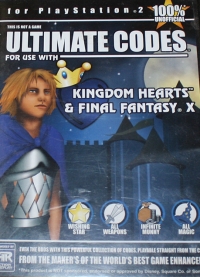 Datel Action Replay Ultimate Codes: Kingdom Hearts & Final Fantasy X Box Art