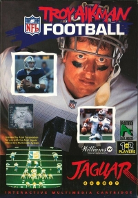 Troy Aikman NFL Football Box Art