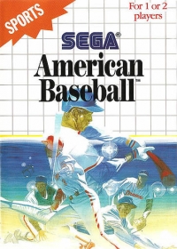 American Baseball [CA] Box Art