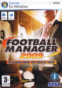 Football Manager 2009 [SE][DK][NO][FI] Box Art
