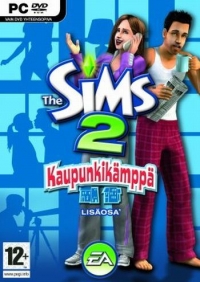 Sims 2, The: Kaupunkikämppä Box Art