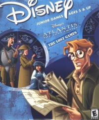 Disney's Atlantis: The Lost Empire: The Lost Games Box Art
