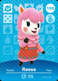 Animal Crossing - #102 Reese [NA] Box Art