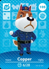 Animal Crossing - #105 Copper [NA] Box Art