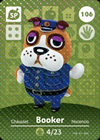 Animal Crossing - #106 Booker [NA] Box Art
