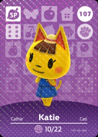 Animal Crossing - #107 Katie [NA] Box Art