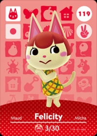 Animal Crossing - #119 Felicity [NA] Box Art