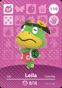 Animal Crossing - #110 Leila [NA] Box Art