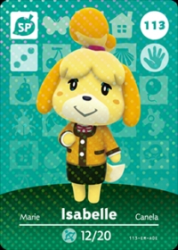 Animal Crossing - #113 Isabelle [NA] Box Art