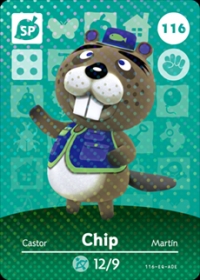 Animal Crossing - #116 Chip [NA] Box Art